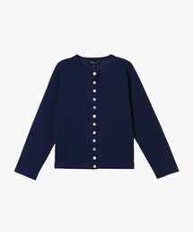agnes b. | キッズ マルチカラー コットン 長袖 カーディガンプレッション(カーディガン/ボレロ)