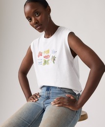 Levi's(���[�o�C�X)��Levi's/���[�o�C�X �O���t�B�b�N �{�b�N�X�V���G�b�g �^���N�g�b�v(T�V���c/�J�b�g�\�[)