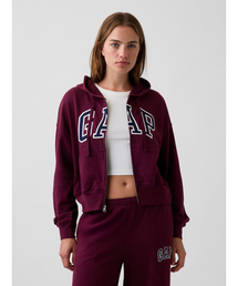 GAP（ギャップ）の「オーバーサイズ GAPロゴ フレンチテリー ジップアップパーカー（パーカー）」