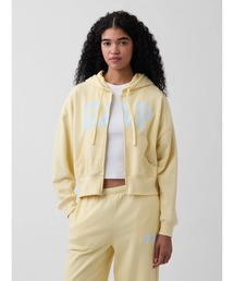 GAP（ギャップ）の「オーバーサイズ GAPロゴ フレンチテリー ジップアップパーカー（パーカー）」