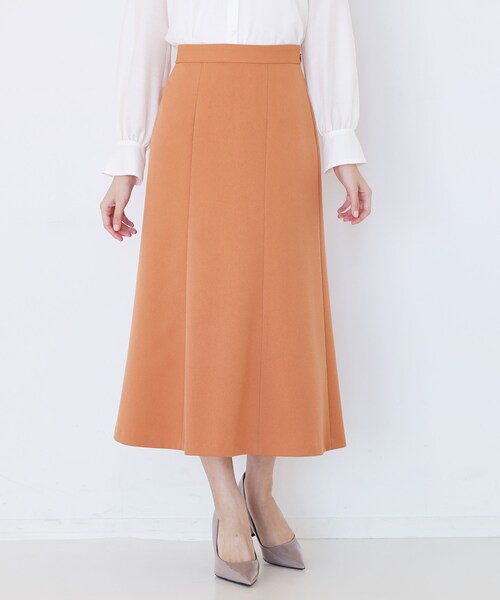 COUP DE CHANCE(クードシャンス)の「【手洗い可/日本製】マーメイドスカート(スカート・レディース・ホワイト/オレンジ系/ネイビー・34/36/38/40)」の16枚目の写真