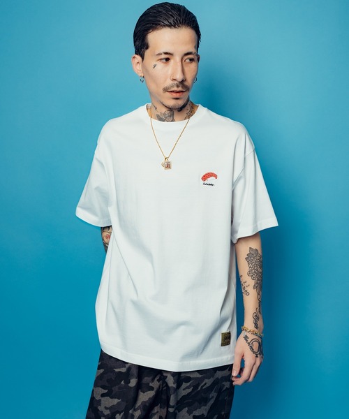 Subciety（サブサエティ）の「Embroidery sushi tee（Tシャツ/カットソー・メンズ・B/F/A/C/D/E・SMALL/MEDIUM/LARGE/X-LARGE/XX-LARGE）」の13枚目の写真