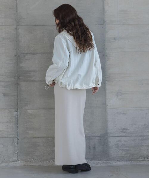 URBAN RESEARCH Sonny Label（アーバンリサーチサニーレーベル）の「多機能マウンテンパーカー（ナイロンジャケット・レディース・オフホワイト/ベージュ/ネイビー・FREE）」の10枚目の写真