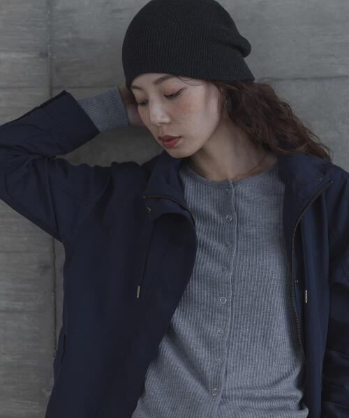 URBAN RESEARCH Sonny Label（アーバンリサーチサニーレーベル）の「多機能マウンテンパーカー（ナイロンジャケット・レディース・オフホワイト/ベージュ/ネイビー・FREE）」の14枚目の写真