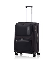 AMERICAN TOURISTER（アメリカンツーリスター）の「アメリカンツーリスター MAXWELL スピナー68 25 エキスパンダーTSA V2 ブラック グレー（スーツケース/キャリーバッグ）」