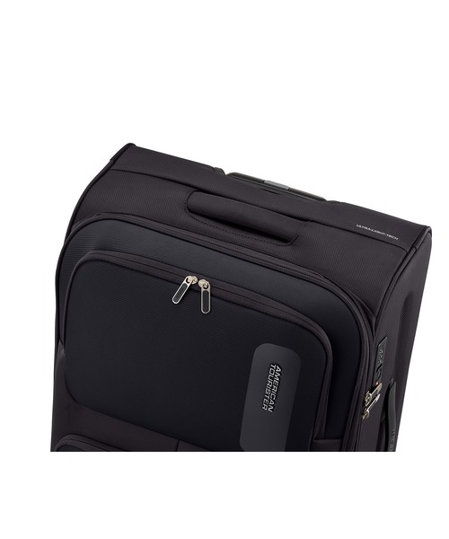 AMERICAN TOURISTER(アメリカンツーリスター)の「アメリカンツーリスター MAXWELL スピナー68/25 エキスパンダーTSA V2 ブラック/グレー(スーツケース/キャリーバッグ・メンズ・ブラック系その他・M)」の9枚目の写真