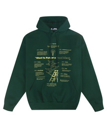 GRAM OUNCE POUND（グラムオンスポンド）の「Patent Hoodie_Green（パーカー）」