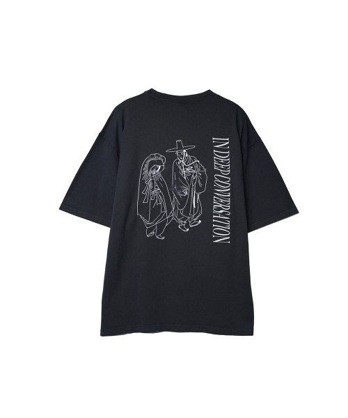 NONFLOOR(ノンフロア)の「スモークインディープコンバセーションTシャツダークグリーン(Tシャツ/カットソー・メンズ・その他・S/M/L)」の1枚目の写真