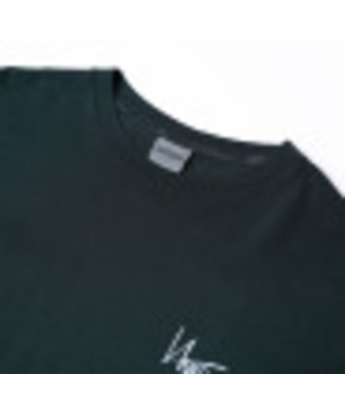 NONFLOOR(ノンフロア)の「スモークインディープコンバセーションTシャツダークグリーン(Tシャツ/カットソー・メンズ・その他・S/M/L)」の2枚目の写真