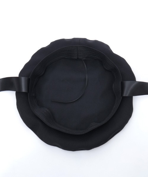 axes femme POETIQUE（アクシーズファムポエティック）の「リボン×パール装飾ベレー（ハンチング/ベレー帽・レディース・ブラック/ベージュ/ミント・FREE）」の20枚目の写真