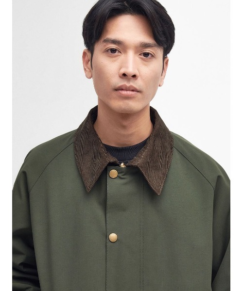 Barbour(バブアー)の「【TRANSPORT / トランスポート】リバーシブル ショートレングスブルゾン(その他アウター・メンズ・ダークグレー/グリーン・36/38/34/40)」の7枚目の写真