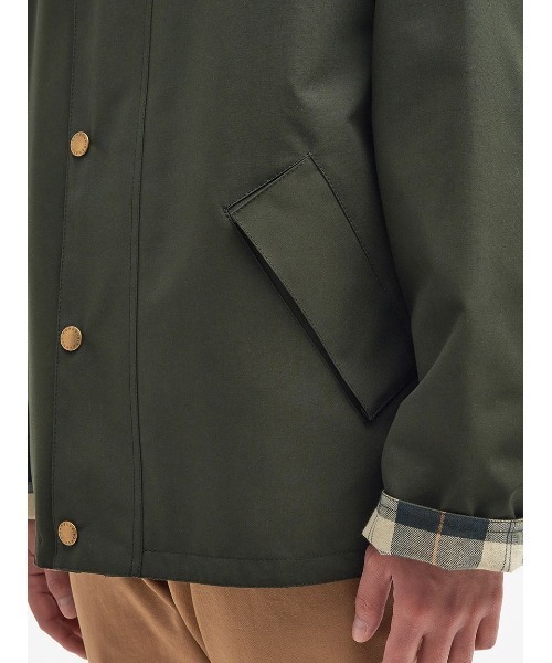 Barbour(バブアー)の「【TRANSPORT / トランスポート】リバーシブル ショートレングスブルゾン(その他アウター・メンズ・ダークグレー/グリーン・36/38/34/40)」の8枚目の写真
