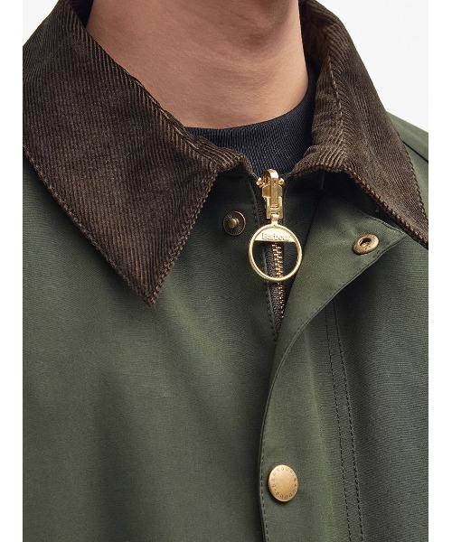 Barbour(バブアー)の「【TRANSPORT / トランスポート】リバーシブル ショートレングスブルゾン(その他アウター・メンズ・ダークグレー/グリーン・36/38/34/40)」の9枚目の写真