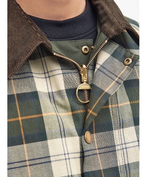 Barbour(バブアー)の「【TRANSPORT / トランスポート】リバーシブル ショートレングスブルゾン(その他アウター・メンズ・ダークグレー/グリーン・36/38/34/40)」の10枚目の写真
