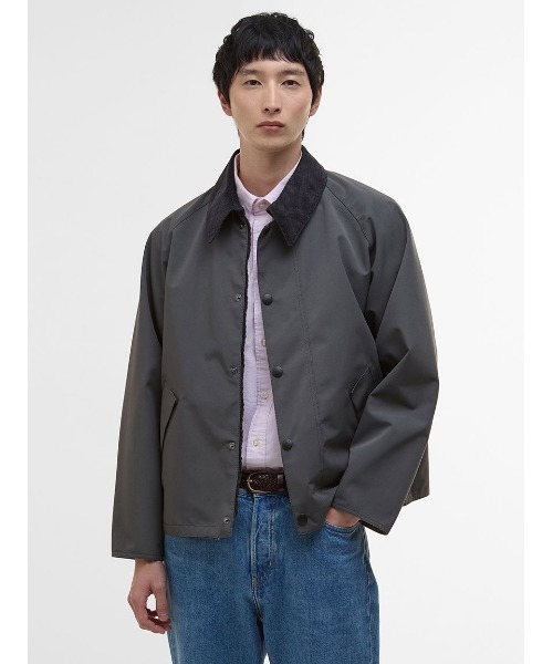 Barbour(バブアー)の「【TRANSPORT / トランスポート】リバーシブル ショートレングスブルゾン(その他アウター・メンズ・ダークグレー/グリーン・36/38/34/40)」の12枚目の写真