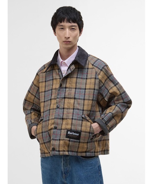 Barbour(バブアー)の「【TRANSPORT / トランスポート】リバーシブル ショートレングスブルゾン(その他アウター・メンズ・ダークグレー/グリーン・36/38/34/40)」の15枚目の写真