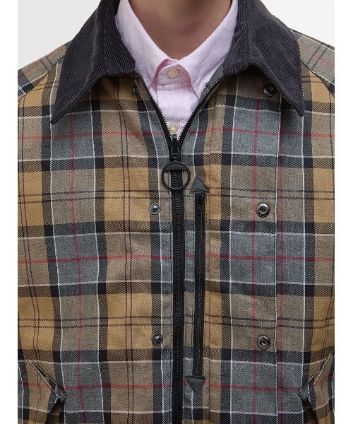 Barbour(バブアー)の「【TRANSPORT / トランスポート】リバーシブル ショートレングスブルゾン(その他アウター・メンズ・ダークグレー/グリーン・36/38/34/40)」の19枚目の写真