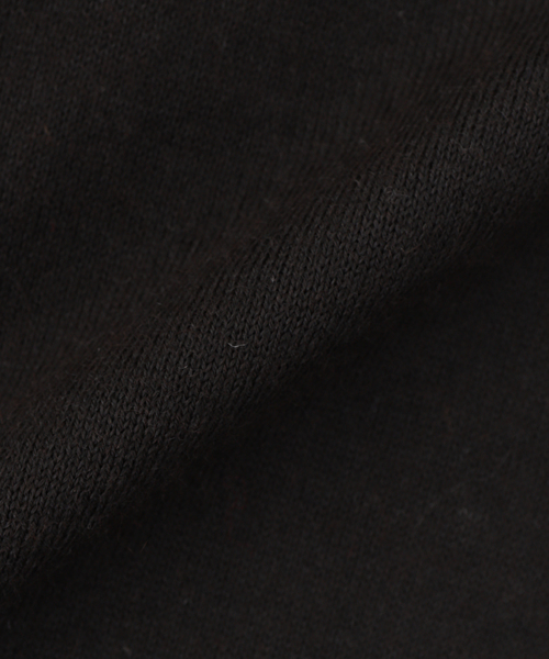 THE INOUE BROTHERS（ザイノウエブラザーズ）の「THE INOUE BROTHERS / ザ イノウエブラザーズ Pure Black Crew Neck（ニット/セーター・メンズ・ブラック・MEDIUM）」の6枚目の写真