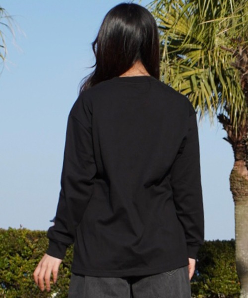 RVCA(ルーカ)の「RVCA/ルーカ RVCA SPORT LS BG043050(Tシャツ/カットソー・レディース・ブラック/ホワイト/ライトグレー・L/M)」の8枚目の写真