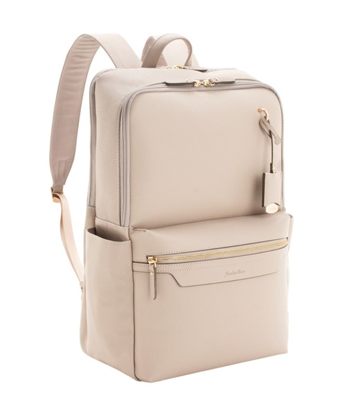 Jewelna Rose（ジュエルナローズ）の「リモハピ Vol.4 B4/15.6インチPC収納 65641（バックパック/リュック・レディース・ブラック/ライトグレー/ダークグレー・FREE）」の17枚目の写真