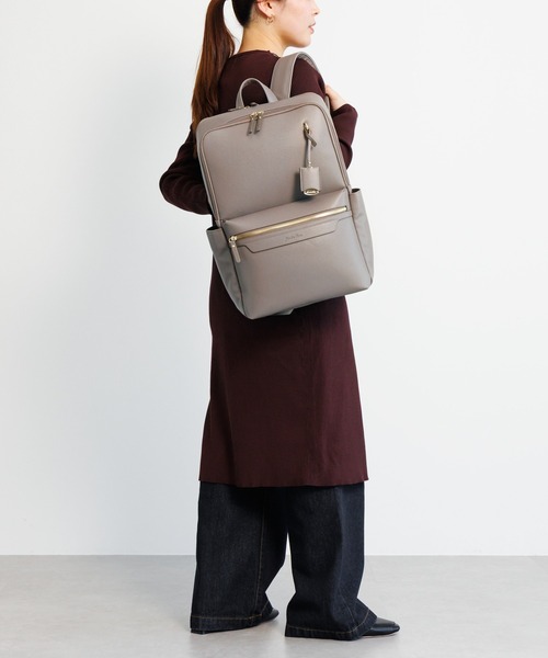 Jewelna Rose（ジュエルナローズ）の「リモハピ Vol.4 B4/15.6インチPC収納 65641（バックパック/リュック・レディース・ブラック/ライトグレー/ダークグレー・FREE）」の14枚目の写真