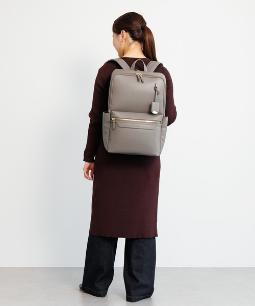 Jewelna Rose（ジュエルナローズ）の「リモハピ Vol.4 B4/15.6インチPC収納 65641（バックパック/リュック・レディース・ブラック/ライトグレー/ダークグレー・FREE）」の15枚目の写真
