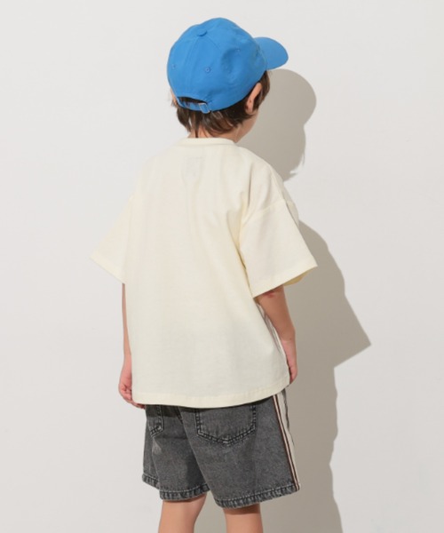 Ocean&Ground（オーシャン&グラウンド）の「FUN! FUN! FUN!ﾌﾟﾘﾝﾄTｼｬﾂ（Tシャツ/カットソー・キッズ・キナリ/イエロー/ライム/レッド/ホワイト/ブラック・80/90/100/110/120/130/140）」の8枚目の写真
