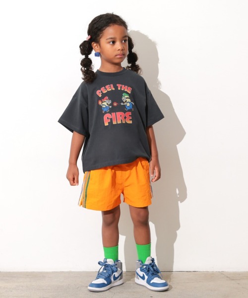 Ocean&Ground（オーシャン&グラウンド）の「FUN! FUN! FUN!ﾌﾟﾘﾝﾄTｼｬﾂ（Tシャツ/カットソー・キッズ・キナリ/イエロー/ライム/レッド/ホワイト/ブラック・80/90/100/110/120/130/140）」の18枚目の写真