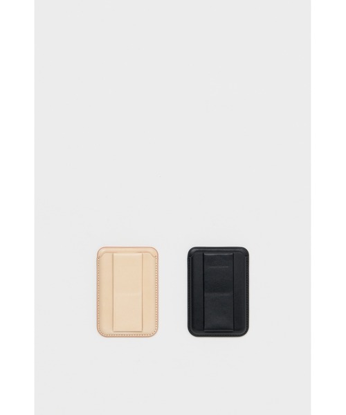 Hender Scheme（エンダースキーマ）の「magnet card case（スマホケース/カバー・メンズ・ナチュラル/ブラック・FREE）」の9枚目の写真