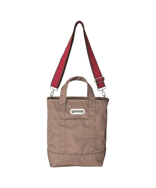 OUTDOOR PRODUCTS(アウトドアプロダクツ)の「OUTDOOR PRODUCTS/アウトドアプロダクツ Stripe Tape 2WAY TOTE 2WAYトートバッグ 秋 秋服 2026年秋冬(トートバッグ・レディース・ブラック/ブラウン/グレー・FREE)」の4枚目の写真
