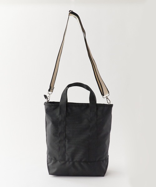 OUTDOOR PRODUCTS(アウトドアプロダクツ)の「OUTDOOR PRODUCTS/アウトドアプロダクツ Stripe Tape 2WAY TOTE 2WAYトートバッグ 秋 秋服 2026年秋冬(トートバッグ・レディース・ブラック/ブラウン/グレー・FREE)」の12枚目の写真