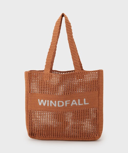 GALLEST(ギャレスト)の「WINDFALLペーパートートバッグ(トートバッグ・レディース・ブラック/アイボリー/レンガ・00)」の6枚目の写真