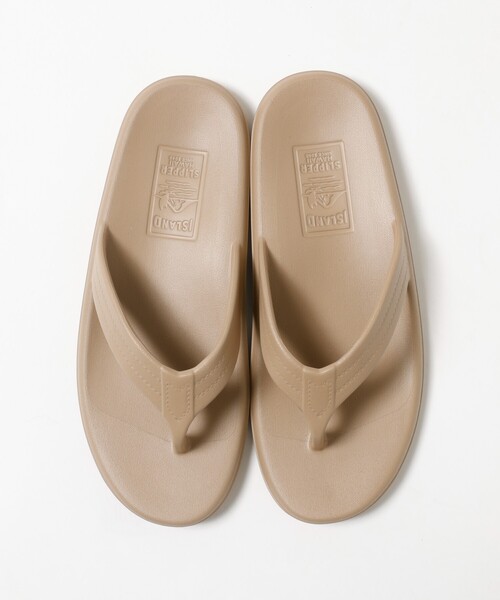 ISLAND SLIPPER(アイランドスリッパ)の「【ISLAND SLIPPER / アイランド・スリッパ】EVA トングサンダル / ビーチサンダル(サンダル・レディース・グレイッシュベージュ/シルバー/ブラック・7/6/5)」の11枚目の写真