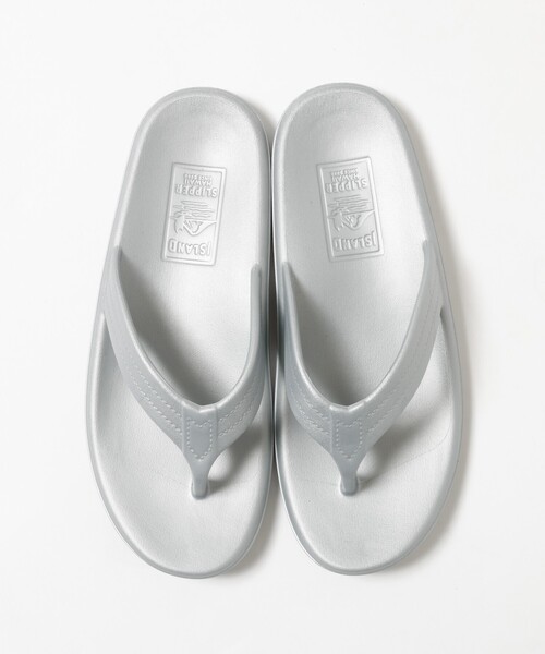 ISLAND SLIPPER(アイランドスリッパ)の「【ISLAND SLIPPER / アイランド・スリッパ】EVA トングサンダル / ビーチサンダル(サンダル・レディース・グレイッシュベージュ/シルバー/ブラック・7/6/5)」の15枚目の写真