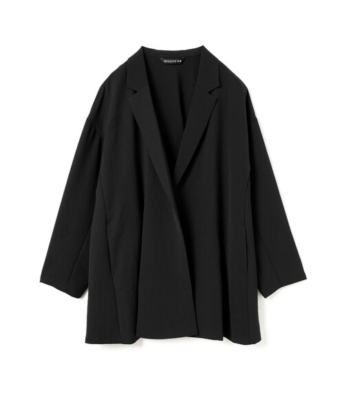 mizuiroind（ミズイロインド）の「mizuiro ind テーラードシャツジャケット（テーラードジャケット・レディース・サンドベージュ/ネイビー/チャコールグレー/ブラック・FREE）」の5枚目の写真