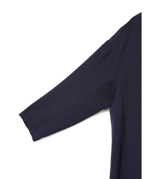 mizuiroind（ミズイロインド）の「mizuiro ind テーラードシャツジャケット（テーラードジャケット・レディース・サンドベージュ/ネイビー/チャコールグレー/ブラック・FREE）」の18枚目の写真