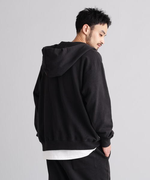 MANASTASH（マナスタッシュ）の「MANASTASH/マナスタッシュ/HEMP CLASSIC SWEAT ZIP HOODIE（パーカー・メンズ・ブラック/ホワイト/ダークグリーン系・L/XL/S/M）」の21枚目の写真