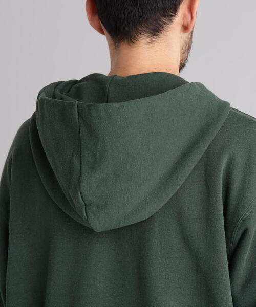 MANASTASH（マナスタッシュ）の「MANASTASH/マナスタッシュ/HEMP CLASSIC SWEAT ZIP HOODIE（パーカー・メンズ・ブラック/ホワイト/ダークグリーン系・L/XL/S/M）」の9枚目の写真