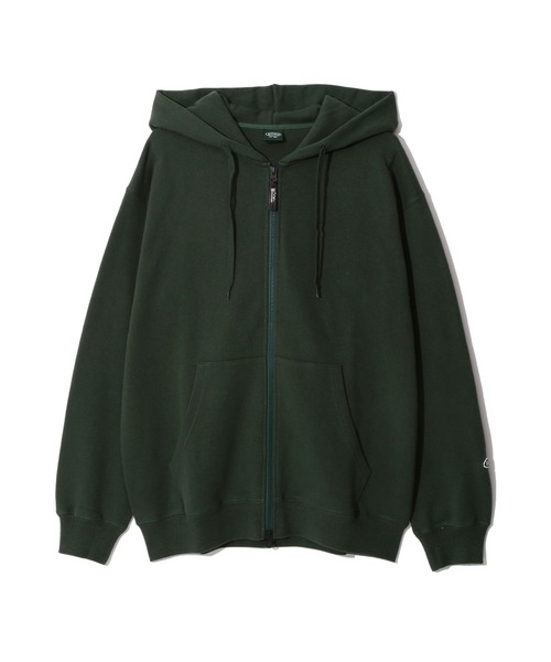 MANASTASH（マナスタッシュ）の「MANASTASH/マナスタッシュ/HEMP CLASSIC SWEAT ZIP HOODIE（パーカー・メンズ・ブラック/ホワイト/ダークグリーン系・L/XL/S/M）」の3枚目の写真