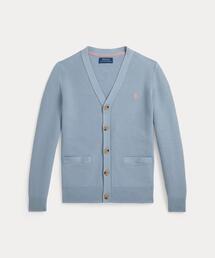 POLO RALPH LAUREN CHILDRENSWEAR（ポロ ラルフ ローレン チルドレンズウェア）の「メッシュニット コットン Vネック カーディガン（カーディガン/ボレロ）」