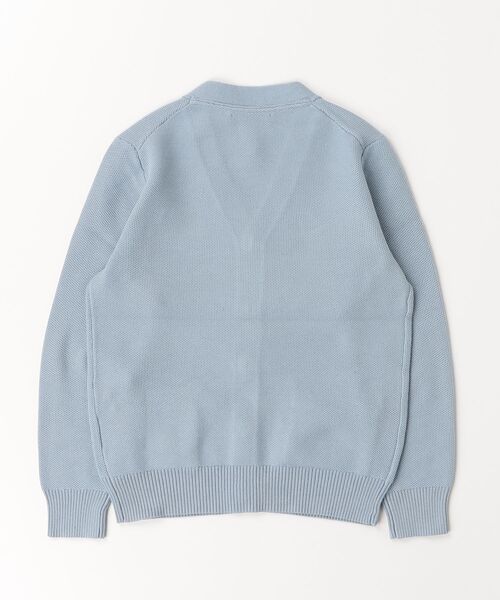 POLO RALPH LAUREN CHILDRENSWEAR(ポロ ラルフ ローレン チルドレンズウェア)の「メッシュニット コットン Vネック カーディガン(カーディガン/ボレロ・キッズ・ブルー・L/S/M/XL)」の2枚目の写真