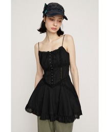 SLY | COTTON FRILL CAMI TOPS コットンフリルキャミトップス 春服(キャミソール)