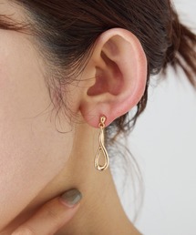 PAPILLONNER | PAPILLONNER/ツイストドロップピアス/ZOZO限定(ピアス(両耳用))