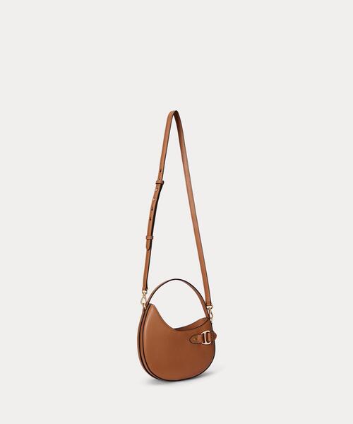 LAUREN RALPH LAUREN(ローレン ラルフ ローレン)の「レザー スモール Tasha クロスボディ バッグ(ショルダーバッグ・レディース・ブラウン・ONE)」の7枚目の写真