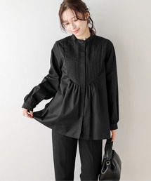 La-gemme（ラジェム）の「ピンタック シャツ チュニック（チュニック）」