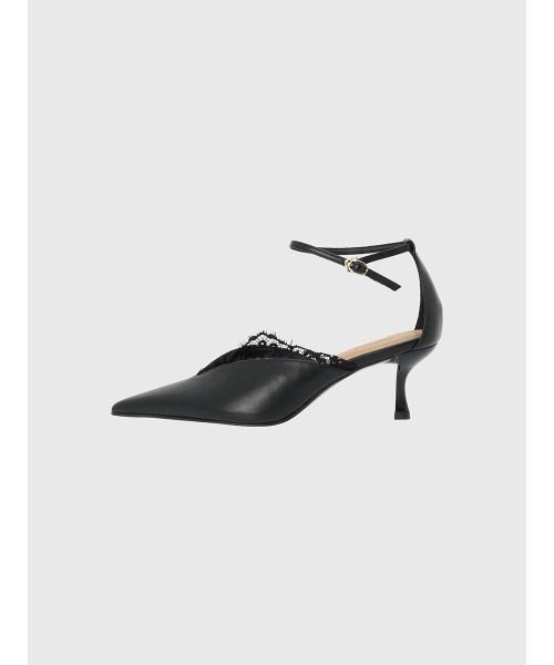 anuans（アニュアンス）の「レーストリムパンプス（パンプス・レディース・ブラック/ホワイト系その他・SMALL/LARGE/MEDIUM）」の11枚目の写真