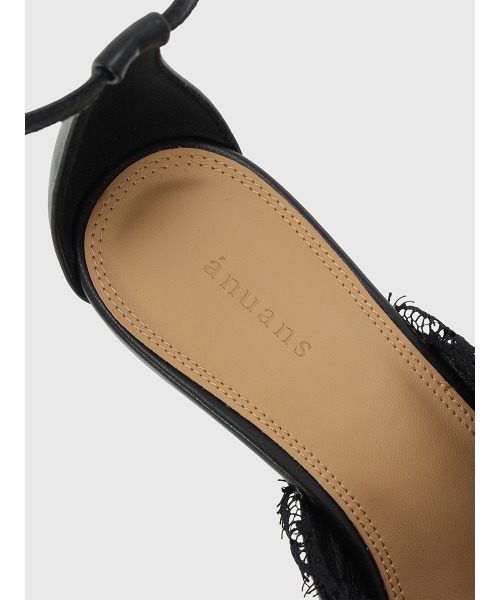 anuans（アニュアンス）の「レーストリムパンプス（パンプス・レディース・ブラック/ホワイト系その他・SMALL/LARGE/MEDIUM）」の13枚目の写真