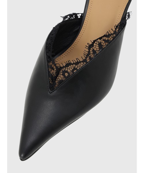 anuans（アニュアンス）の「レーストリムパンプス（パンプス・レディース・ブラック/ホワイト系その他・SMALL/LARGE/MEDIUM）」の15枚目の写真