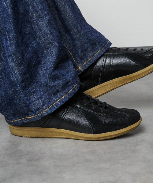 GERMAN TRAINER(ジャーマントレーナー)の「【ST】【GERMAN TRAINER】ジャーマントレーナー(スニーカー・メンズ・ホワイト×ホワイト/ブラック・42/41/44/43/40/39/38/37/36)」の9枚目の写真