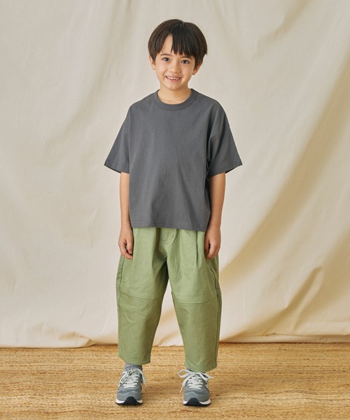FOV(フォブ)の「フォブ PLAIN Tシャツ(Tシャツ/カットソー・キッズ・ホワイト/ベージュ系その他/ピンク/チャコールグレー/サックスブルー/ブラック・S/M/L/XL)」の7枚目の写真